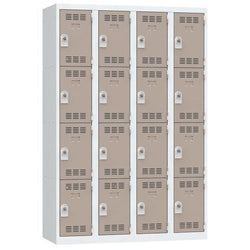 Multi-box locker - 4 columns 4 boxes - Width 300mm