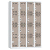 Multi-box locker - 4 columns 4 boxes - Width 300mm